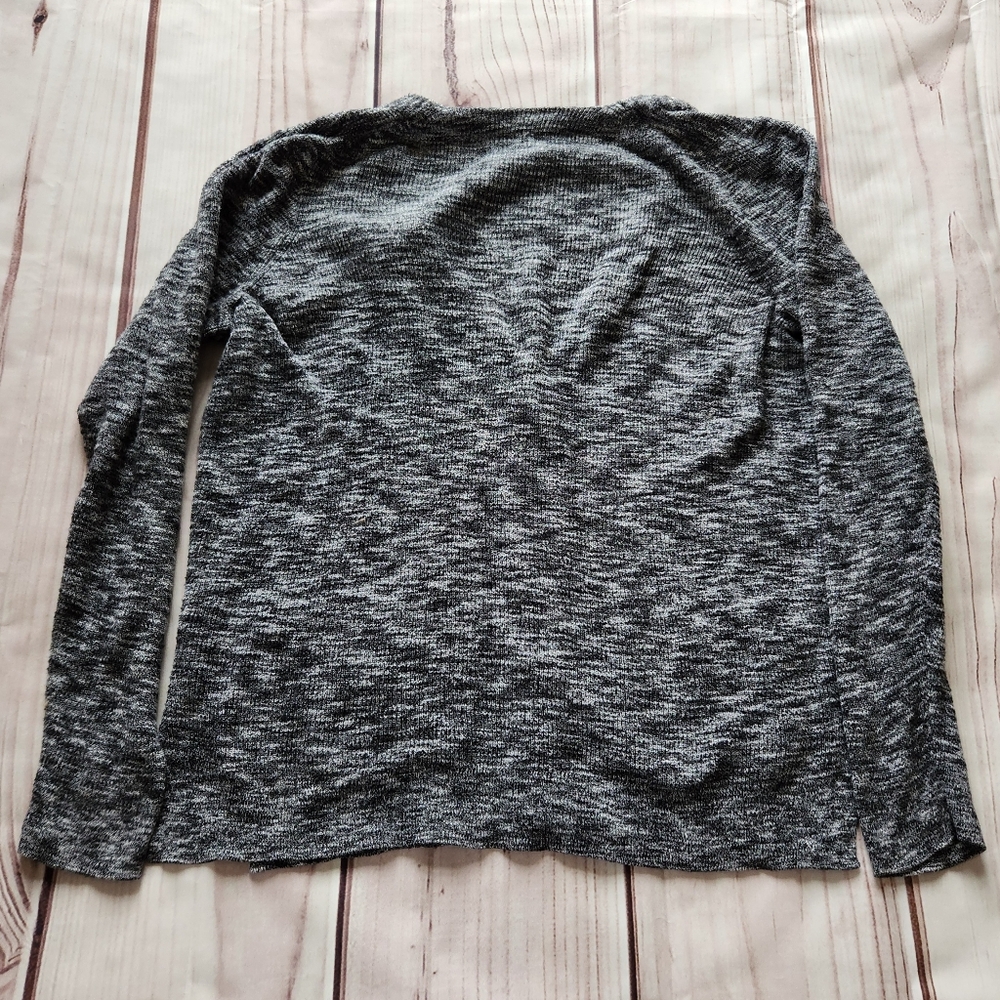 Madewell 'Fieldwalk Cardigan' Button Sweater Heather Marl Gray, Women's Size L - Picture 5 of 9